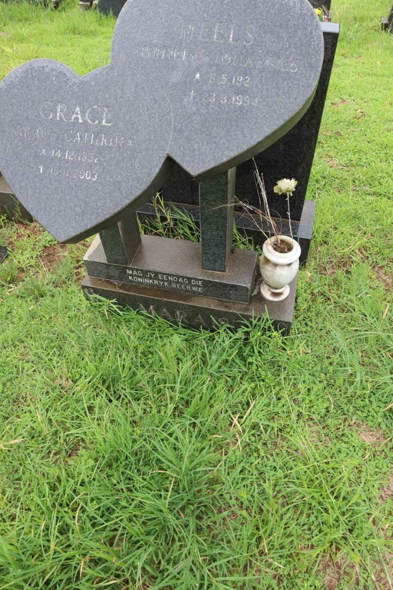 MARAIS Cornelis Johannes 1927-1994 &amp; Grace Catharina 1932-2003