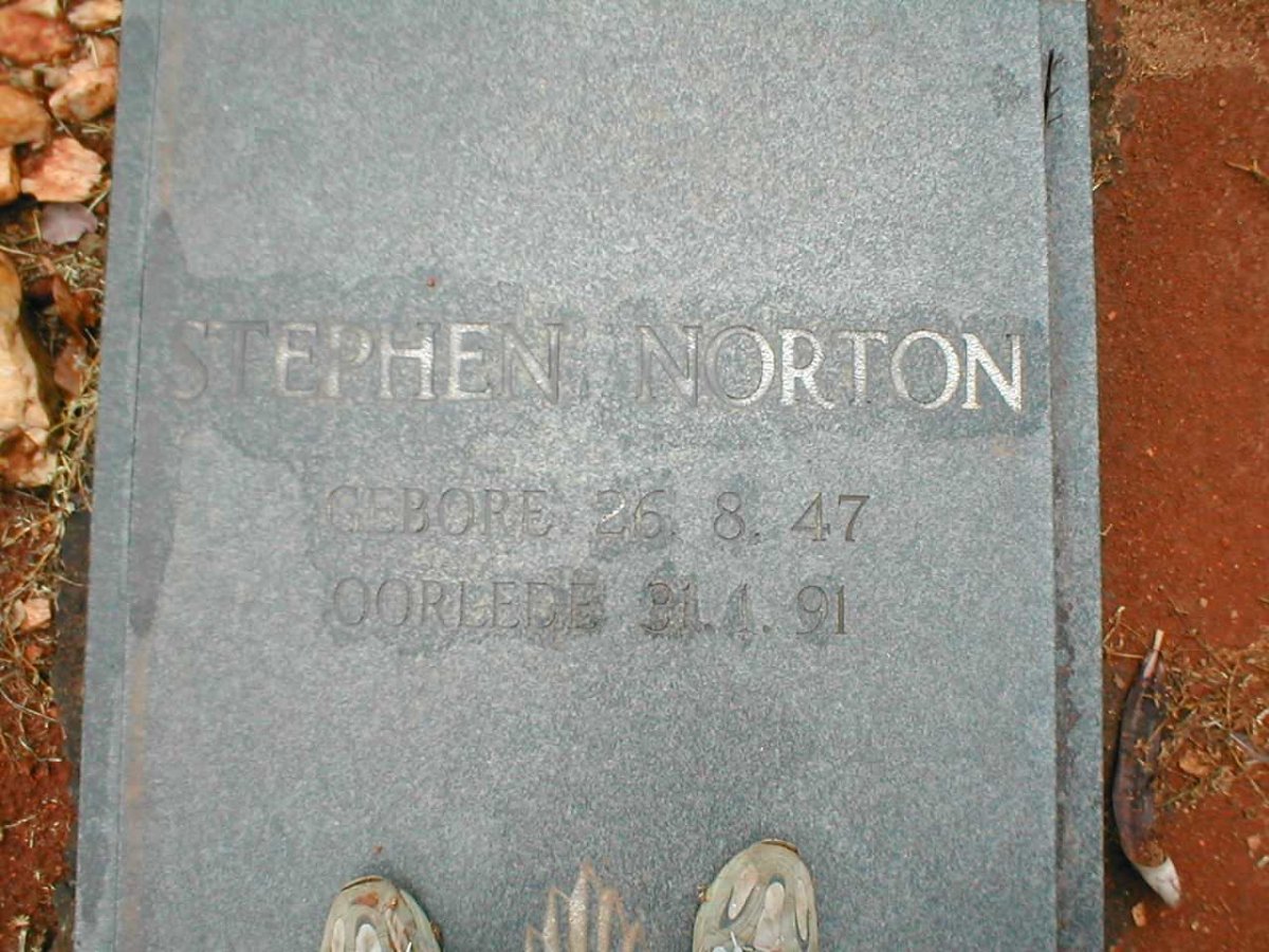 NORTON Stephen 1947-1991