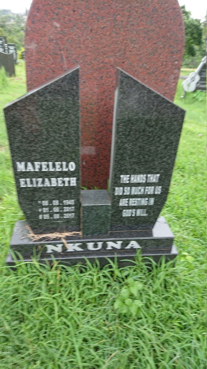 NKUNA Mafelelo Elizabeth 1945-2017