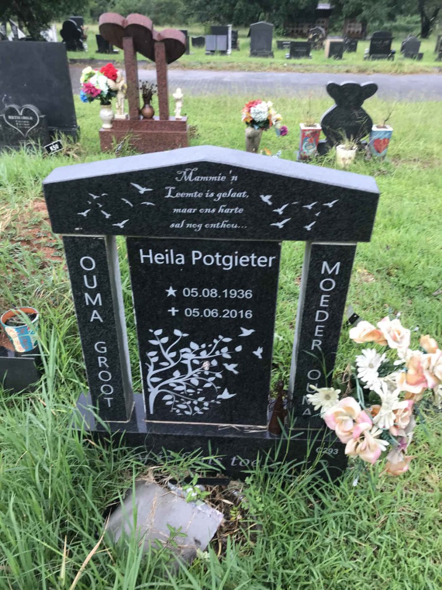 POTGIETER Heila 1936-2016