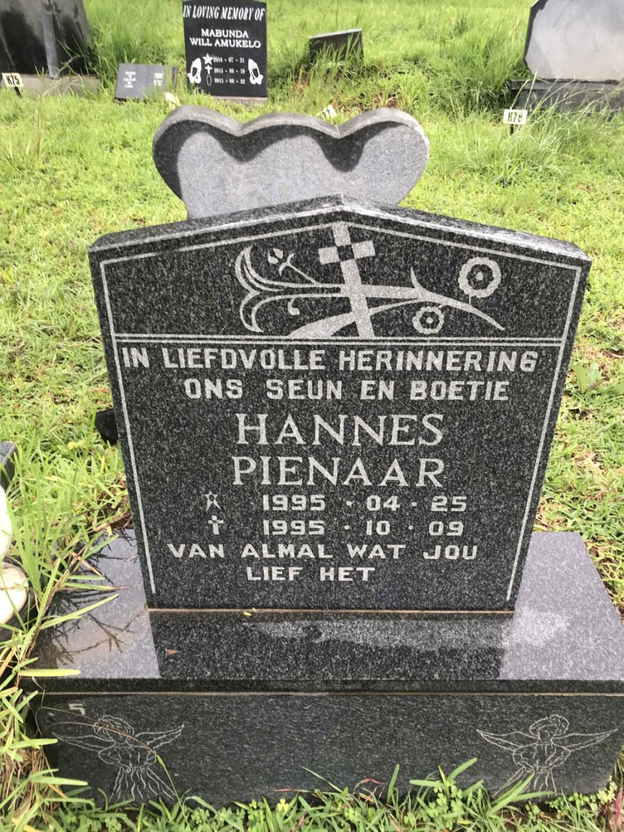 PIENAAR Hannes 1995-1995
