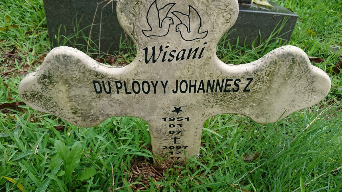PLOOYY Johannes Z, du 1951-2007