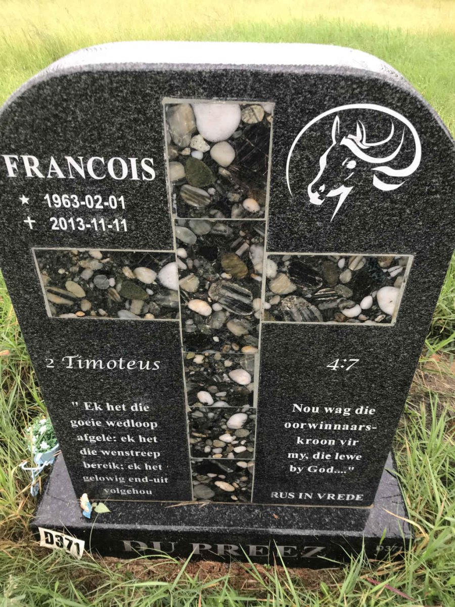 PREEZ Francois, du 1963-2013