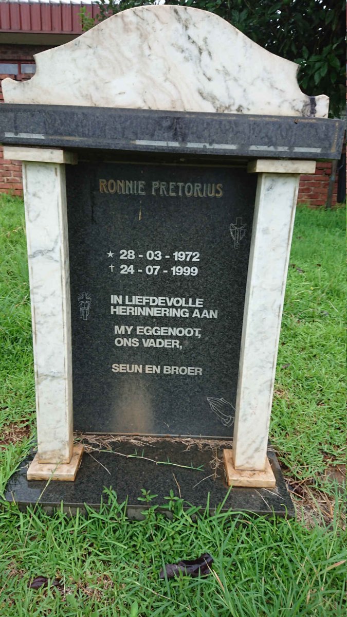 PRETORIUS Ronnie 1972-1999