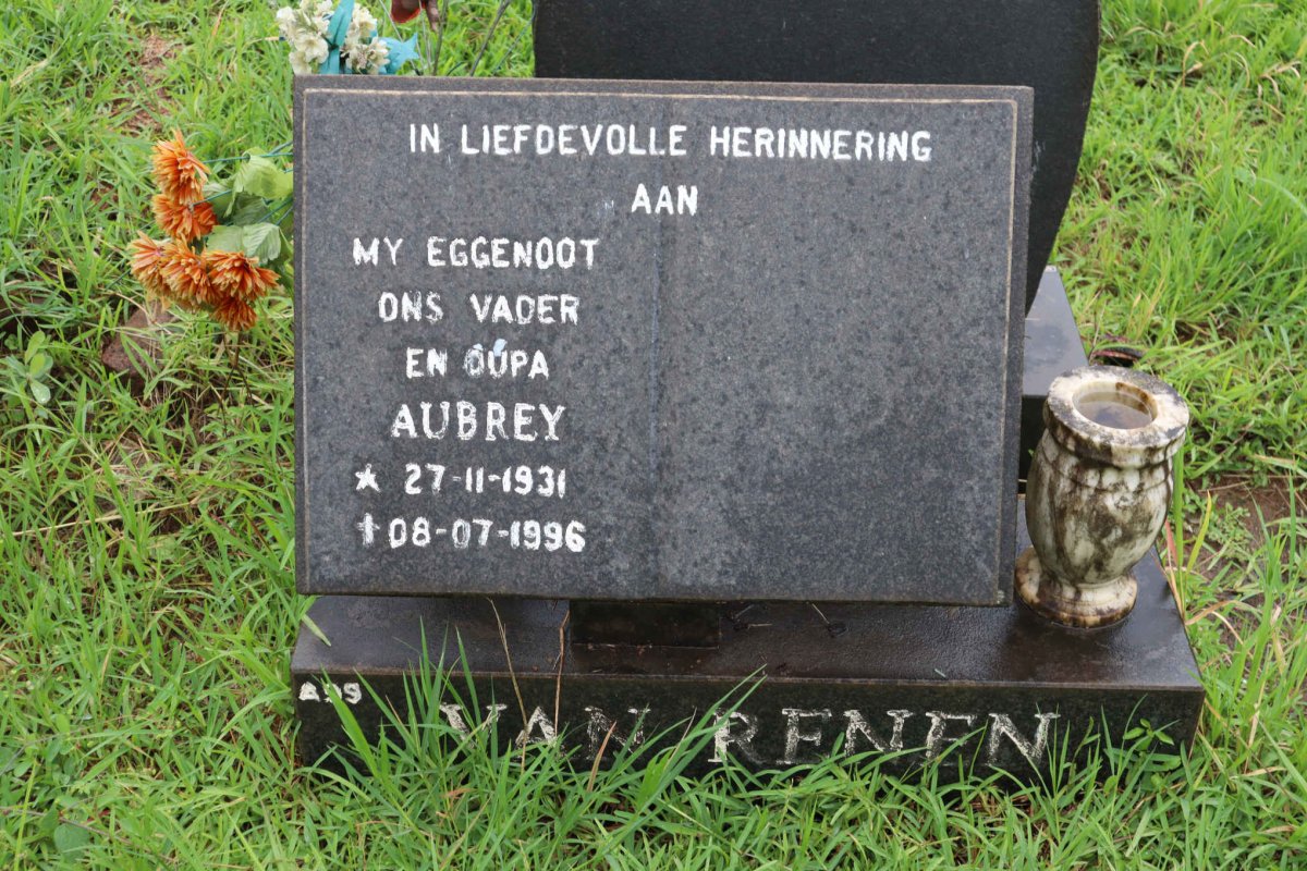 RENEN Aubrey, van 1931-1996