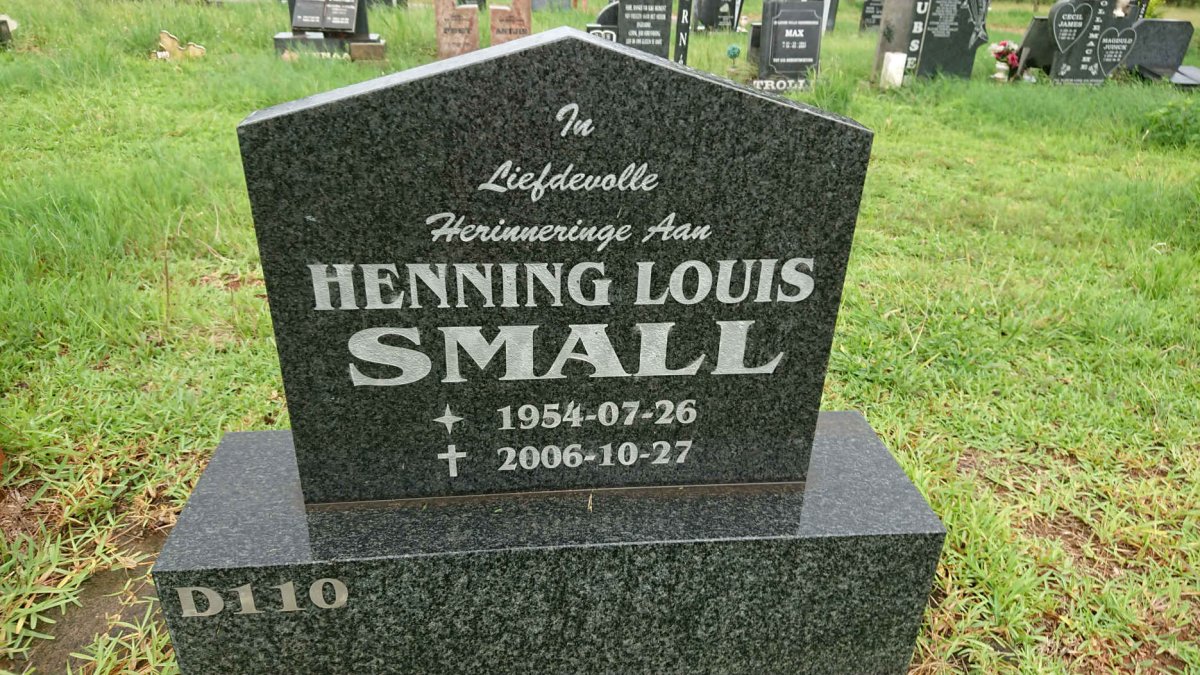 SMALL Henning Louis 1954-2006
