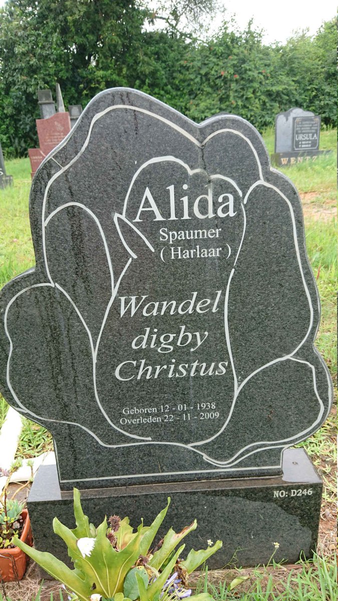 SPAUMER Alida nee HARLAAR 1938-2009