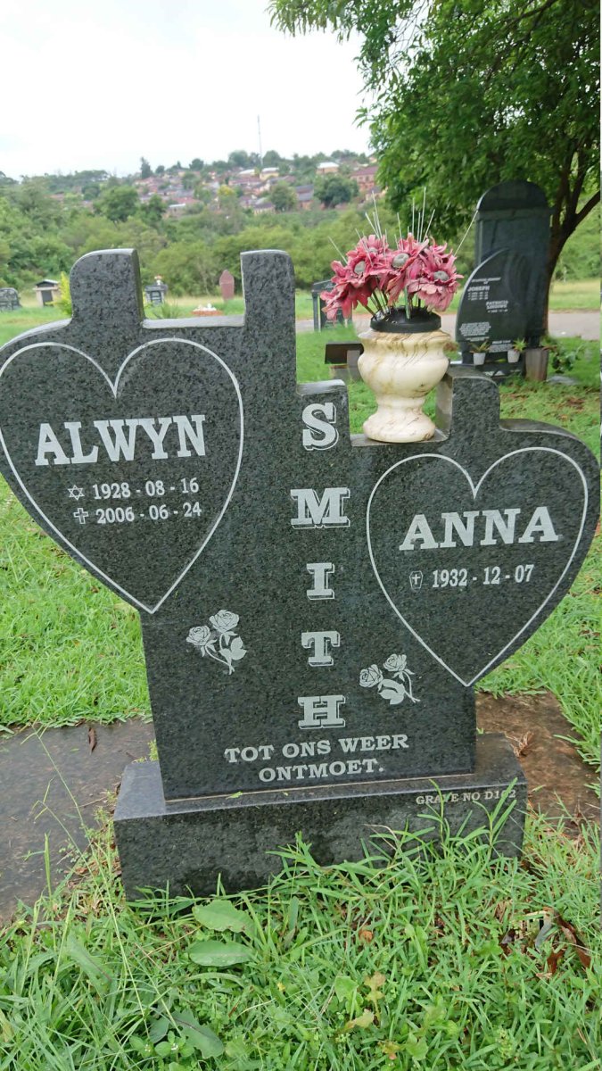 SMITH Alwyn 1928-2006 &amp; Anna 1932-