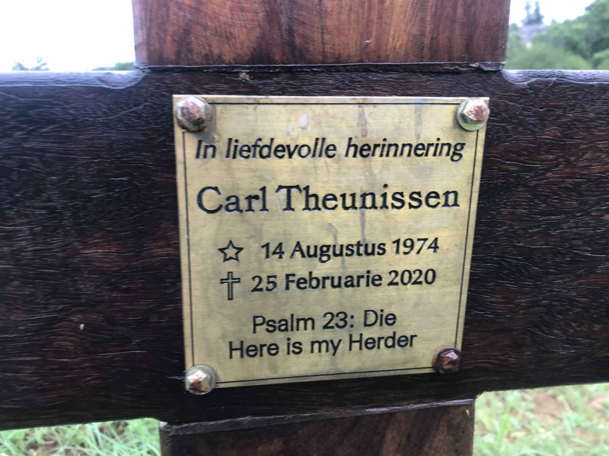 THEUNISSEN Carl 1974-2020
