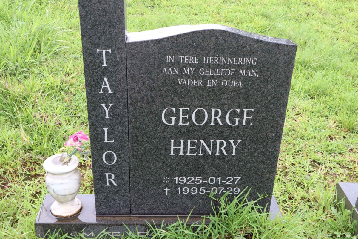 TAYLOR George Henry 1925-1995