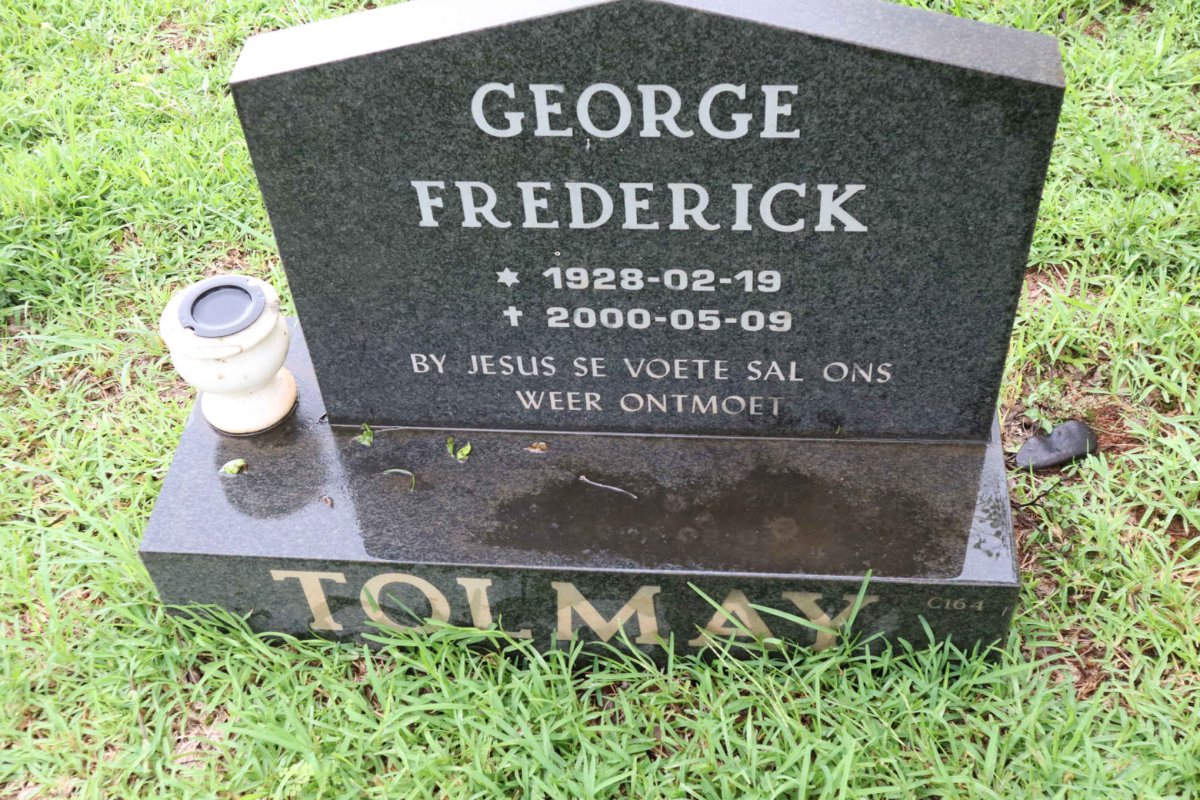 TOLMAY George Frederick 1928-2000