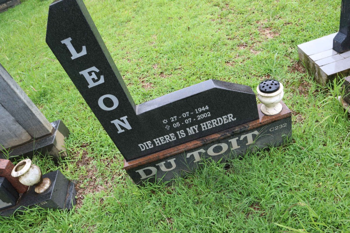 TOIT Leon, du 1944-2002