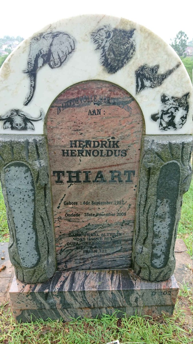 THIART Hendrik Hernoldus 1957-2008