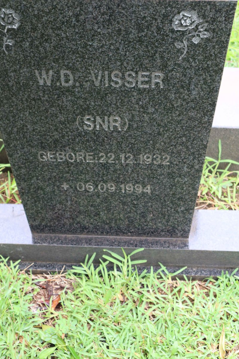 VISSER W.D. 1932-1994