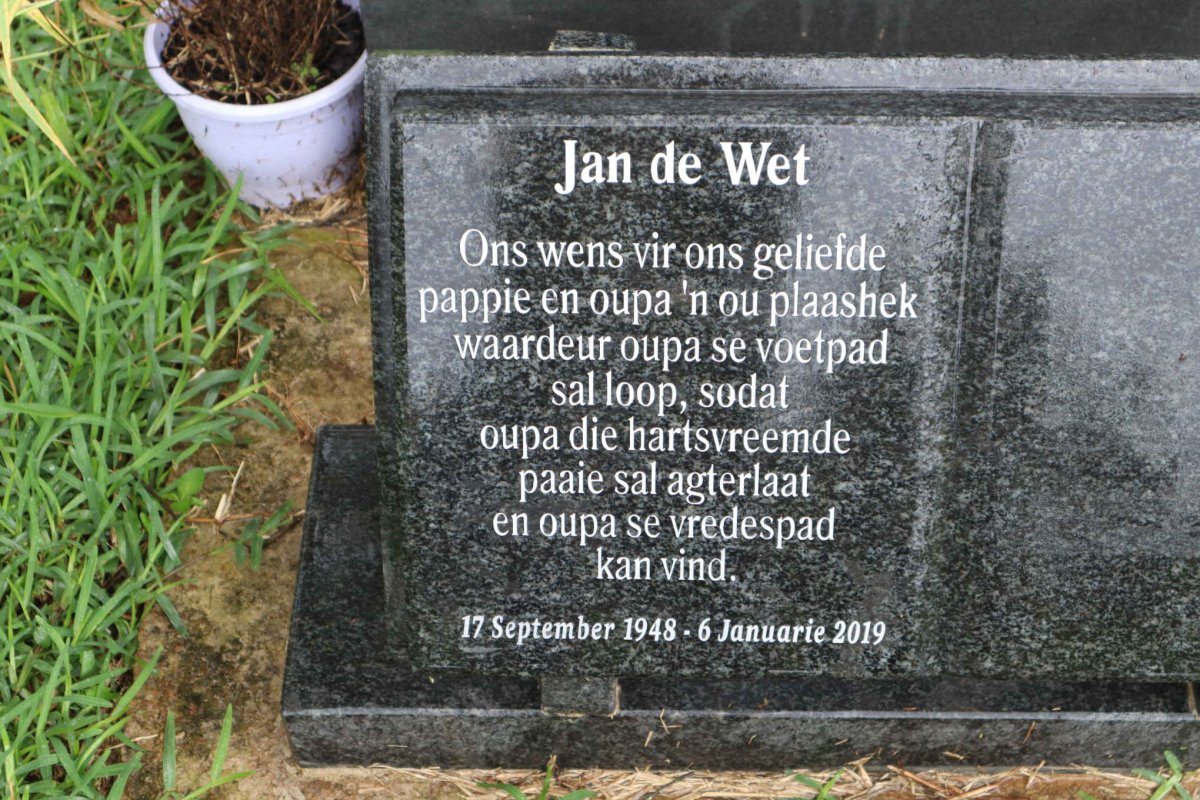WET Jan, de 1948-2019