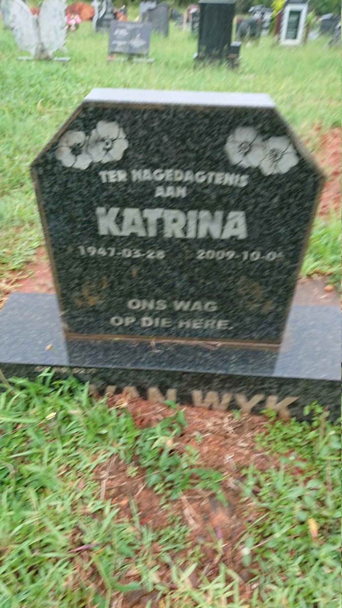 WYK Katrina, van 1947-2009