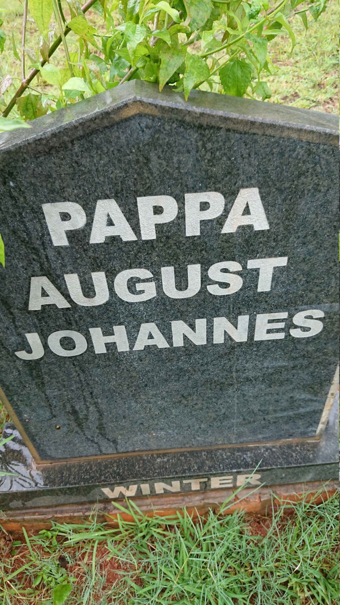 WINTER August Johannes
