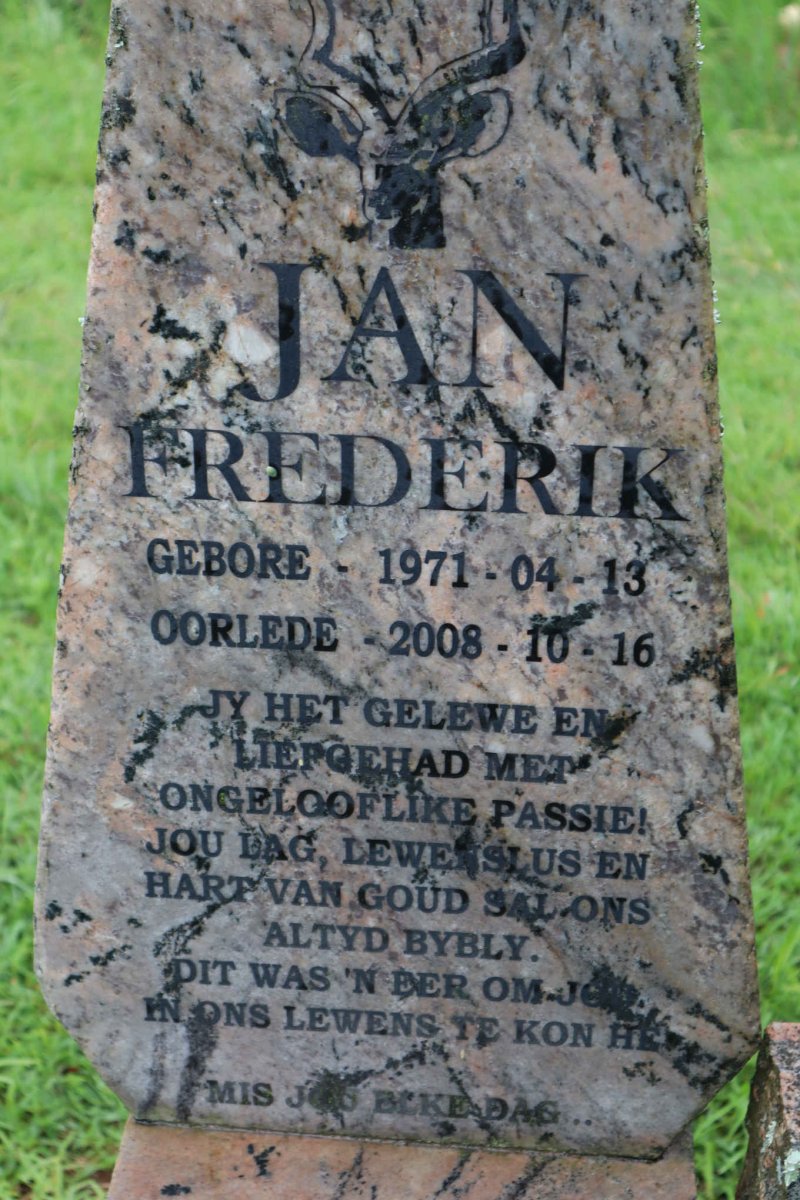 WELTHAGEN Jan Frederick 1971-2008