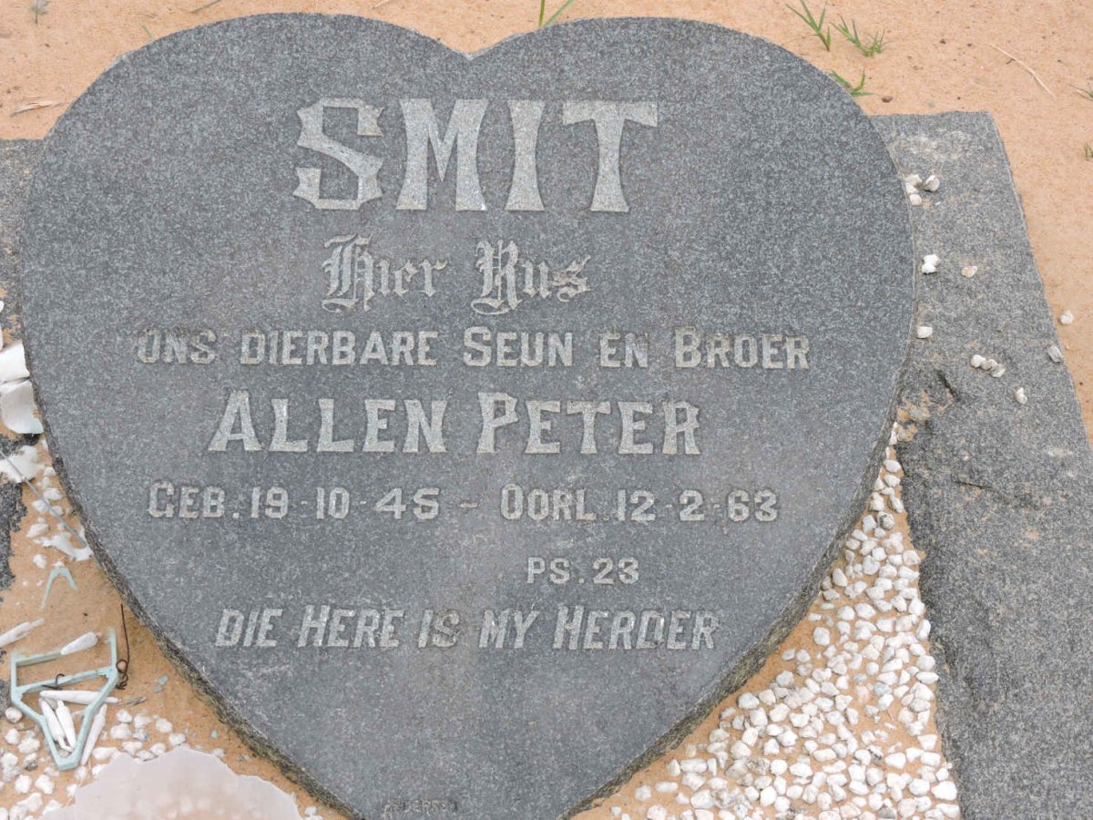 SMIT Allen Peter 1945-1963