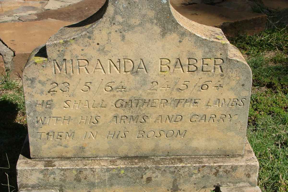BABER Miranda 1964-1964