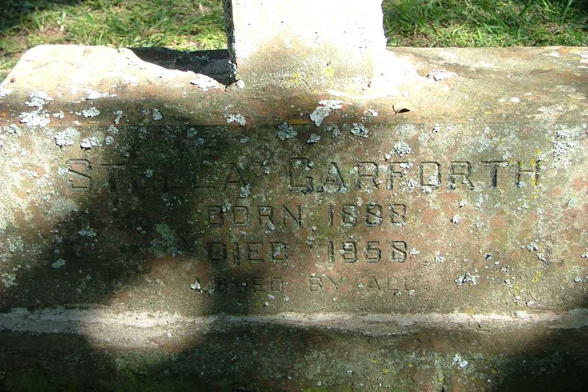GARFORTH Stella 1988-1958
