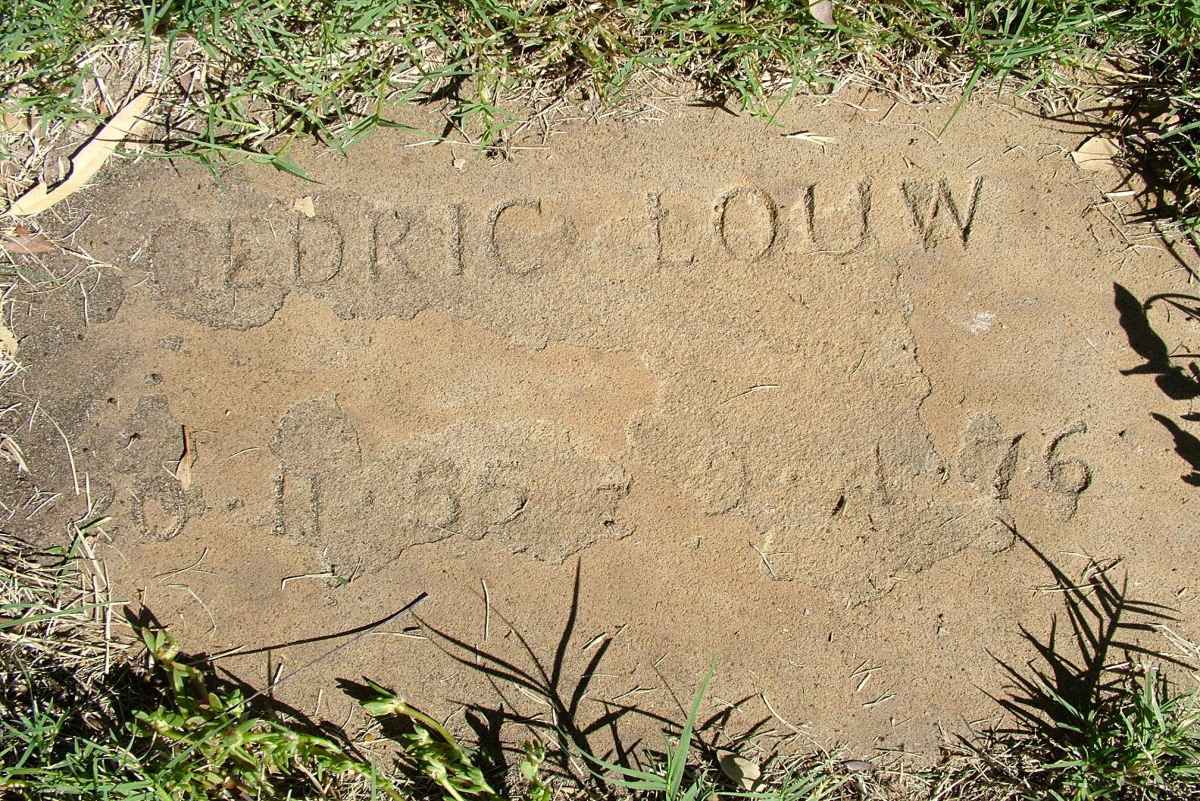 LOUW Cederic 1955-1976