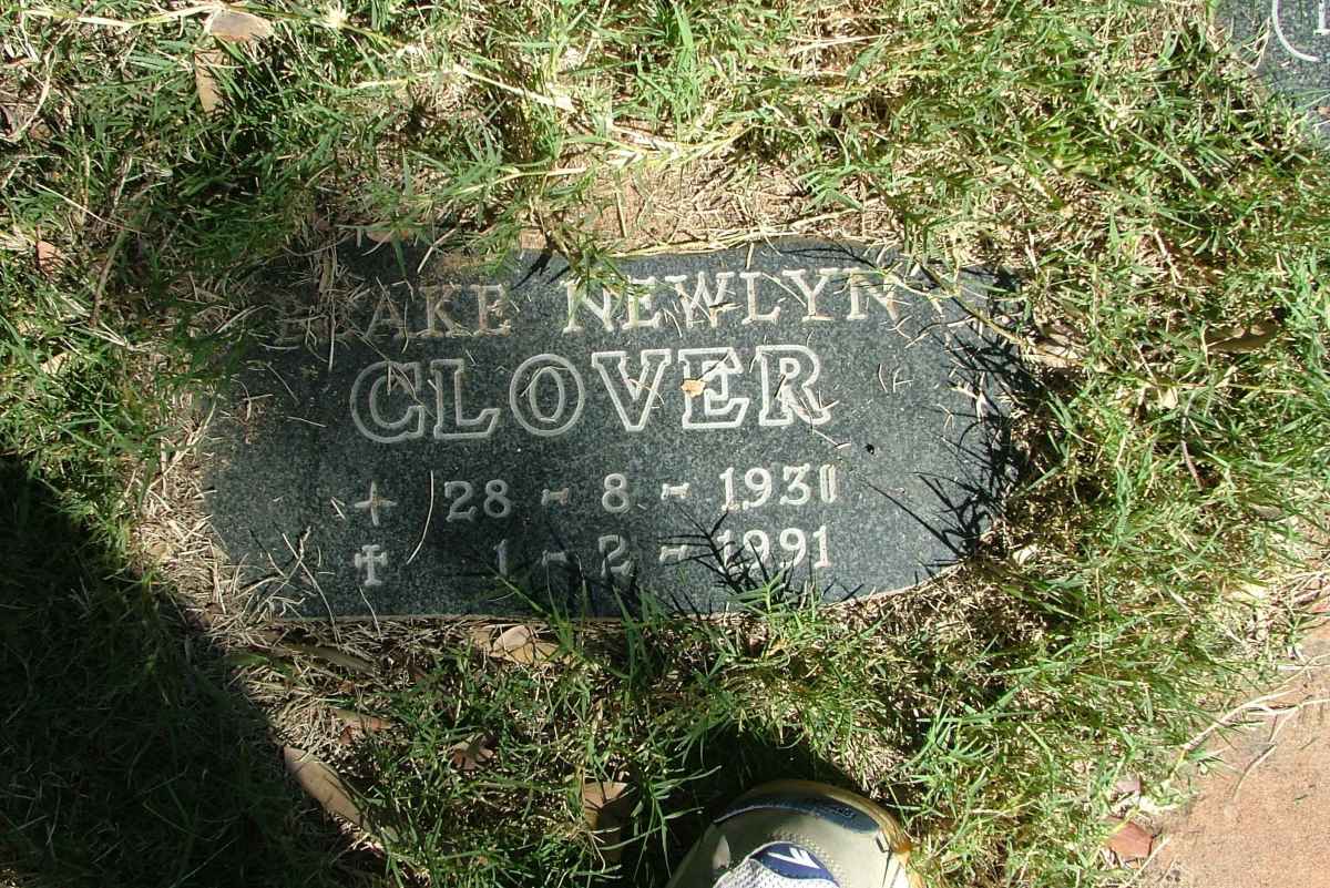 CLOVER Blake Newlyn 1930-1991