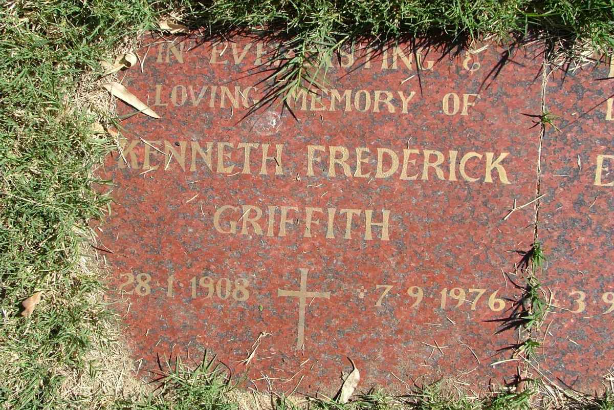 GRIFFITH Kenneth Frederick 1908-1976