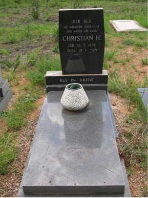 ? Christian H. 1895-1978