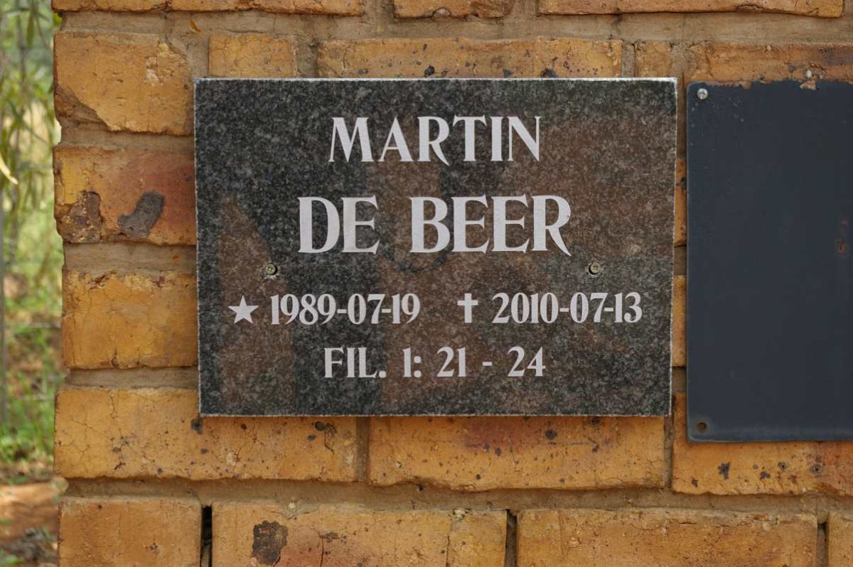 BEER Martin, de 1989-2010