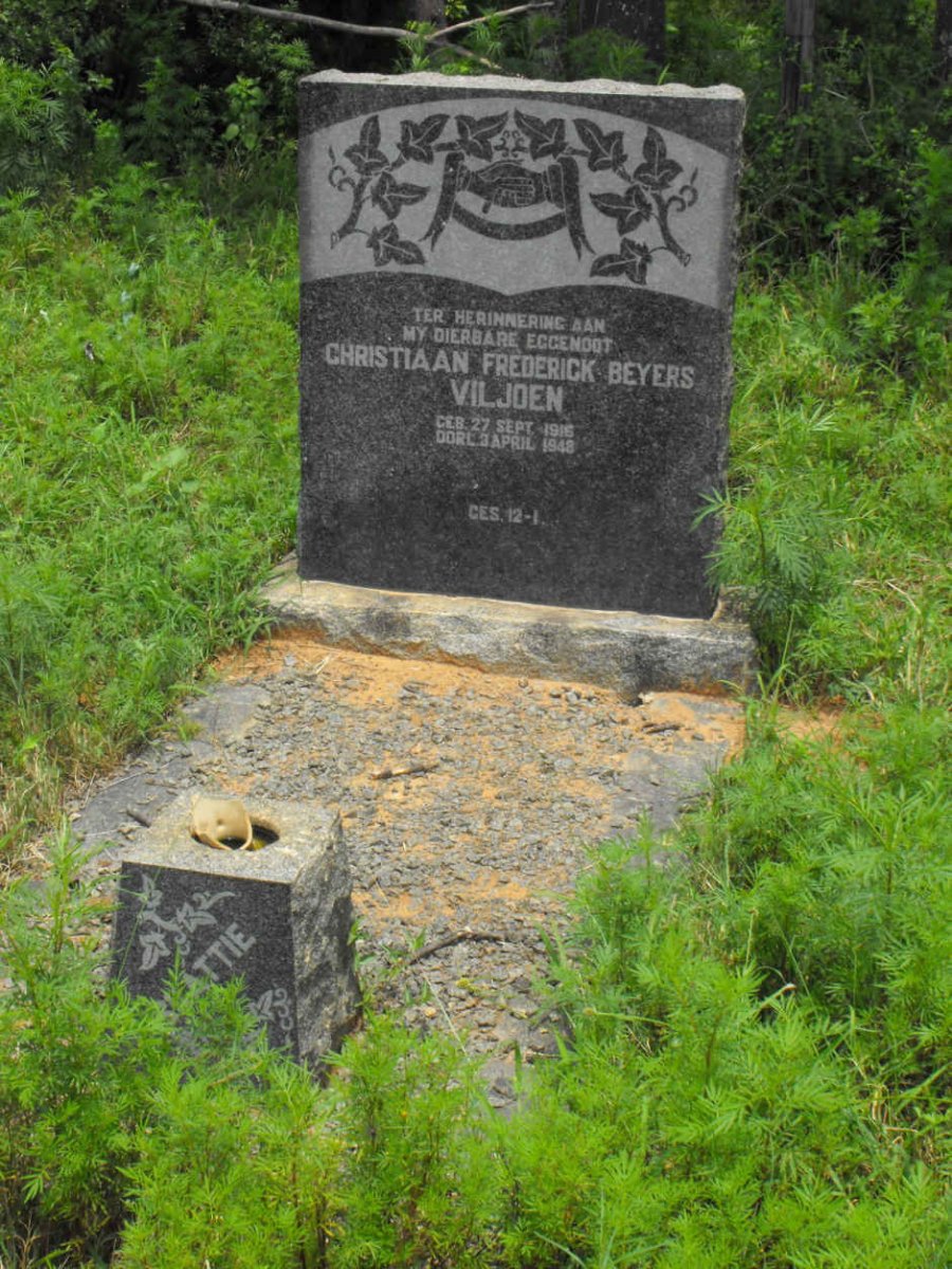 VILJOEN Christiaan Frederick Beyers 1916-1948
