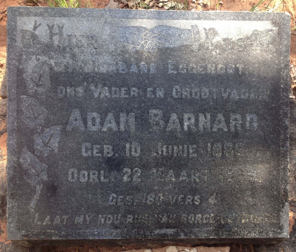 BARNARD Adam 1886-1959