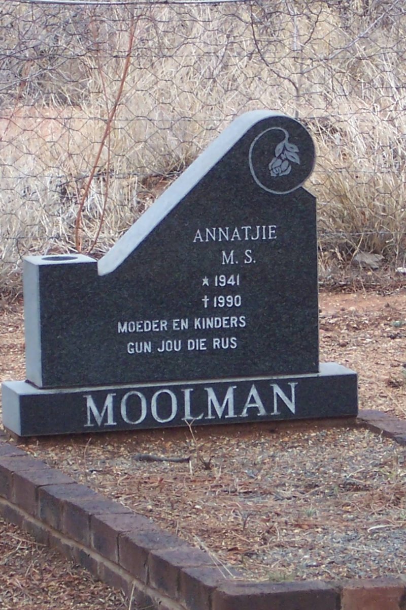 MOOLMAN M.S. 1941-1990