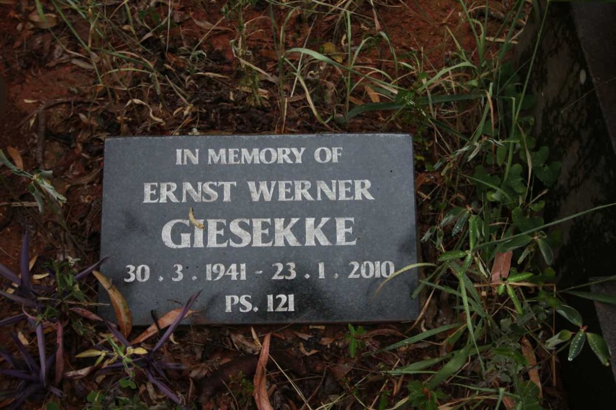 GIESEKKE Ernst Werner 1941-2010