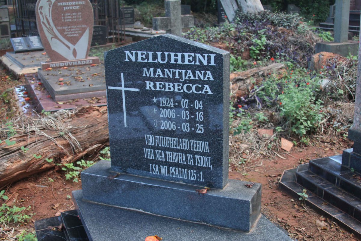 NELUHENI Mantjana Rebecca 1924-2006